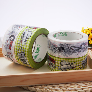 可爱卡通凯蒂猫封箱胶带hellokitty快递打包胶纸装 饰封口宽胶布