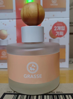 韩国GRASSE劲牛王4香水 香薰 桃花香 墙裂推荐   女人最爱(2个装)