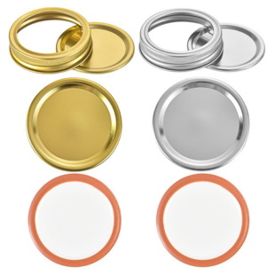 美国Ball梅森杯密封盖分体式 盖公鸡杯盖 瓶盖果酱瓶真空盖斗草保湿