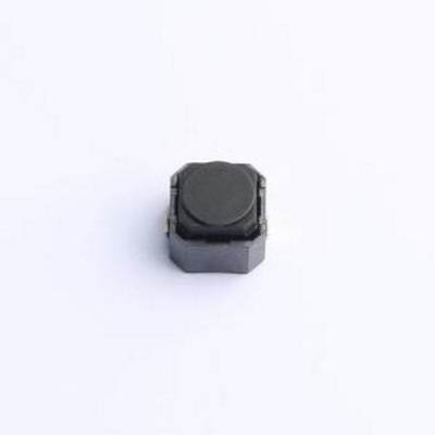 TS-6650WS 6*6*5mm 无声轻触开关 黑色 贴片 弹力250gf SMD,6x6mm