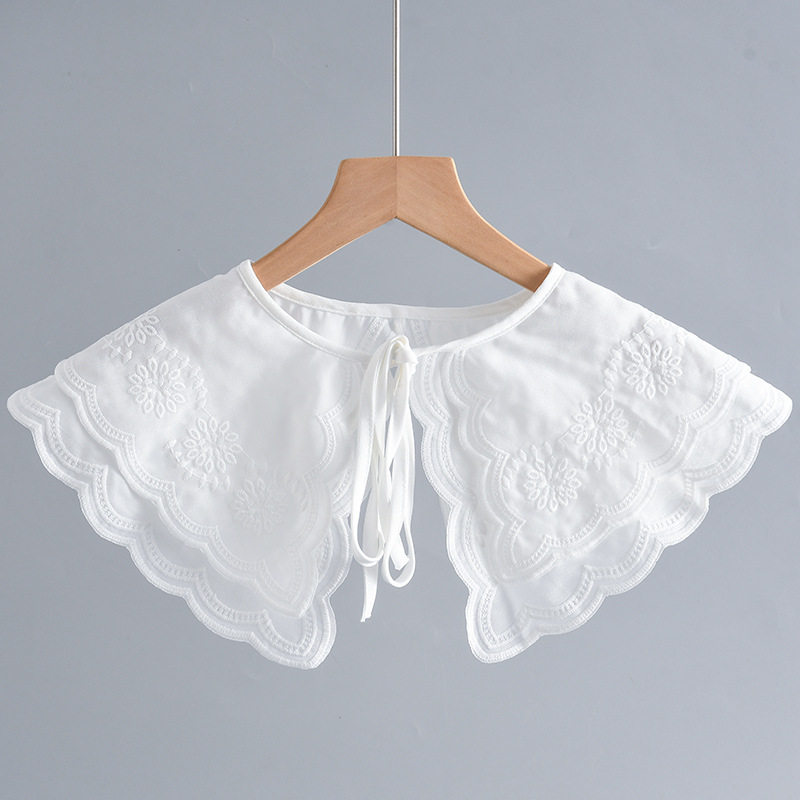 时尚披肩女外搭配裙子拉风领饰假领子百搭欧式领口装饰披肩配饰领