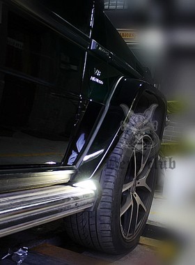 大G级 W463 G350 G500 G55 G63 G65 台湾 侧踏板灯 LED 包角灯