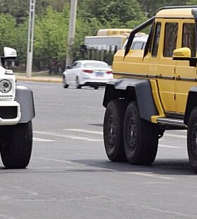 W463 G320 G350 G500 G55 G63 4x4 防护杠 大G 护杠 防撞保险杠