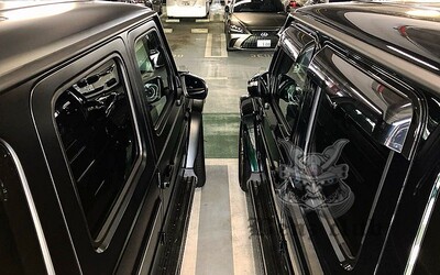 新款大G级 W464 G350 G500 G550 G63 升级 日本 高品质 晴雨挡