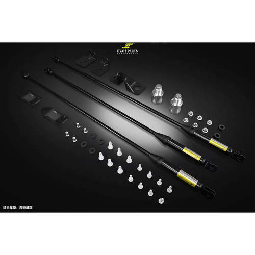 奔驰 V260 升级 EVAIS 3.0 氮气液压阻尼杆 改善过硬的行驶感