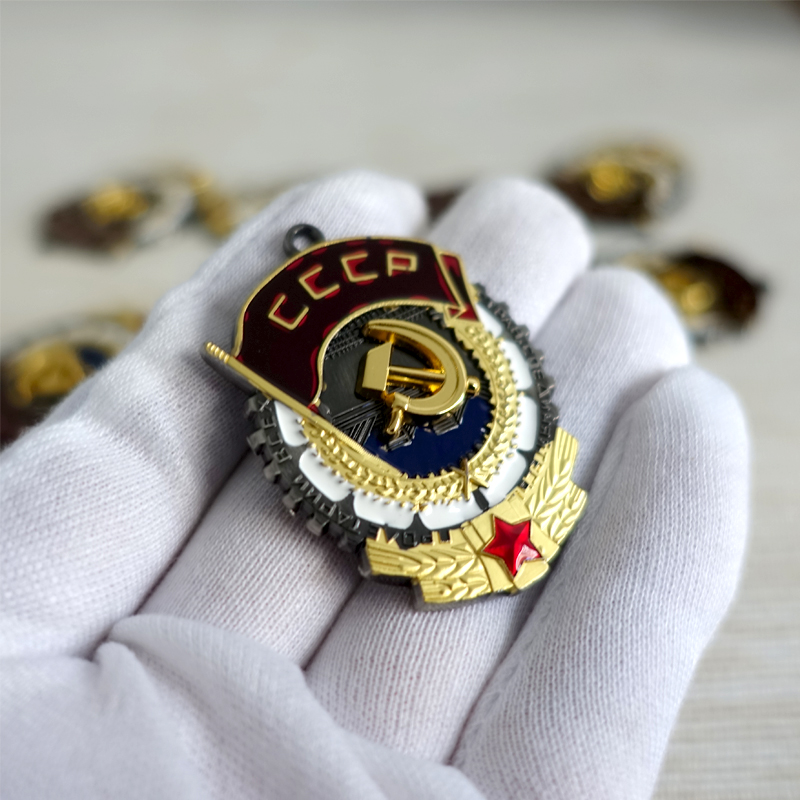 徽章可做挂坠钥匙扣复刻苏联红旗