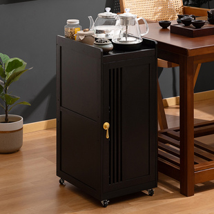 移动茶桌小茶台烧水壶一体2025新款客厅家用阳台茶几高端泡茶桌子