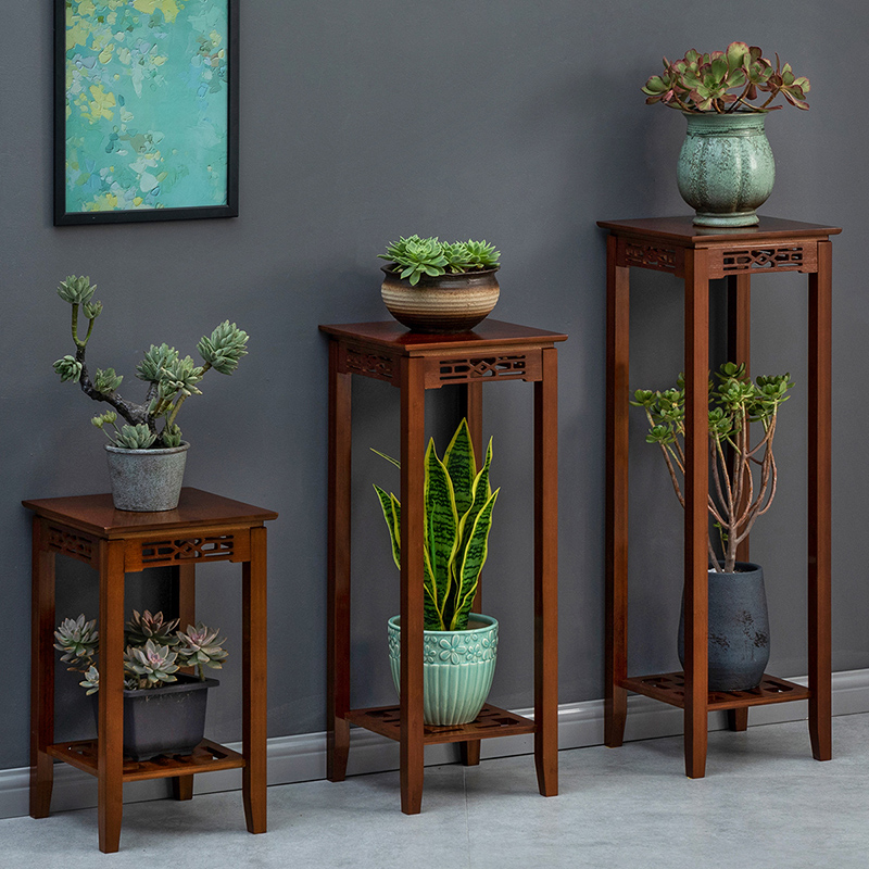 客厅落地式铁艺多肉花架子