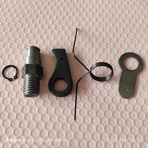 大棚卷帘机配件棉被卷帘机刹车轴刹车弹簧小爪卡簧刹车五件套配件