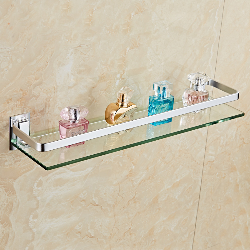 卫生间化妆台层架壁挂浴室置物架收纳架玻璃置物架壁挂欧式镜前架在类目 家装主材, 卫浴用品, 卫浴五金/挂件, 化妆品架中 - 来自Buy2taobao.com提供专业的淘宝代购服务