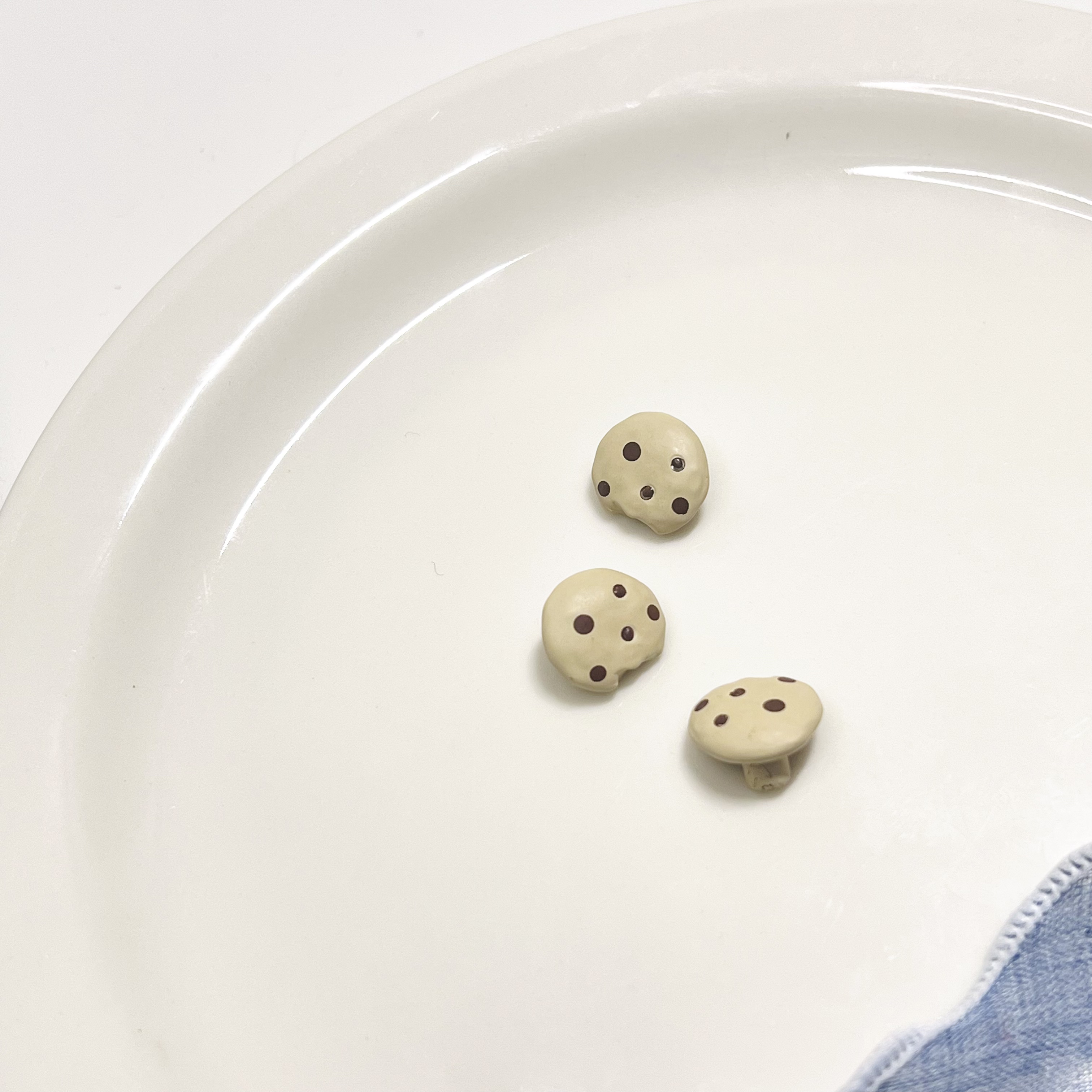 仿真盲盒配件曲奇饼干食玩diy滴胶奶油胶手机壳挂件串珠手作饰品