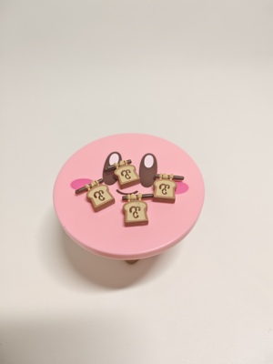 散货配件姜饼人COOKIE RUN食玩配件奶油胶diy