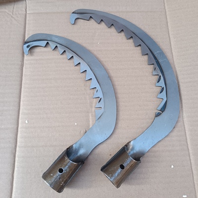 锰钢树勾加厚拉树工具伐木用具勾树枝拉木头吊树砍树倒树钩采摘钩