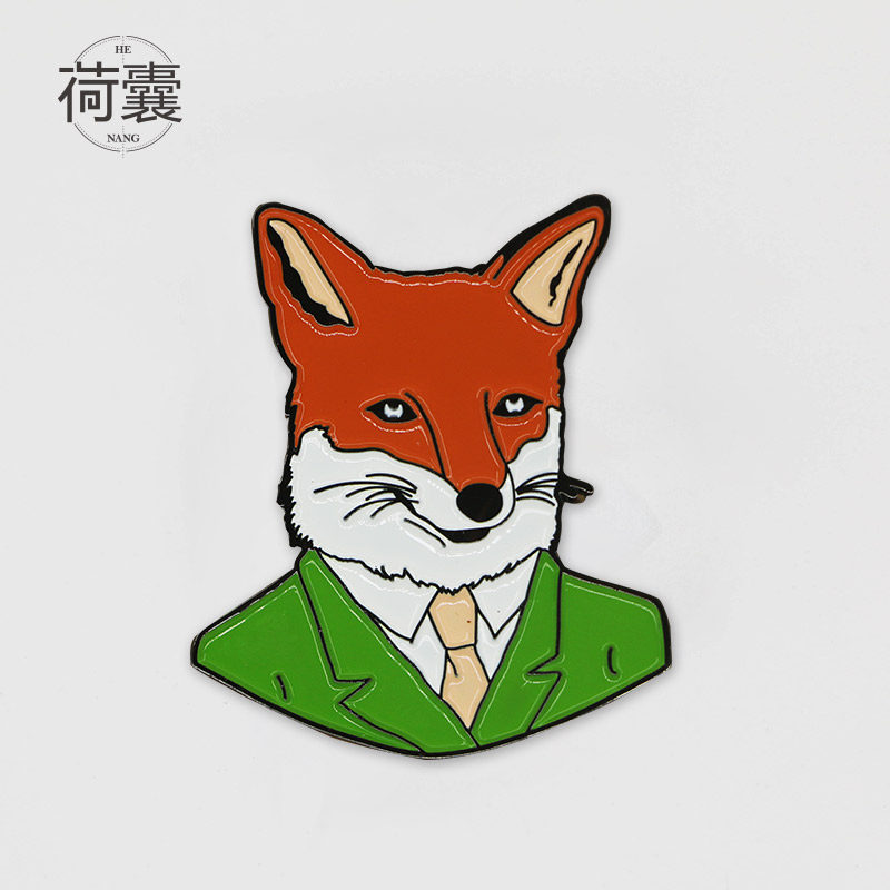 土酷原创设计ins胸针创意可爱酷日系毛衣配饰个性别针潮小众狐狸