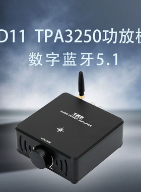 D11 TPA3250发烧大功率音响功放HIFI放大器QCC3034蓝牙5.1APTX-HD