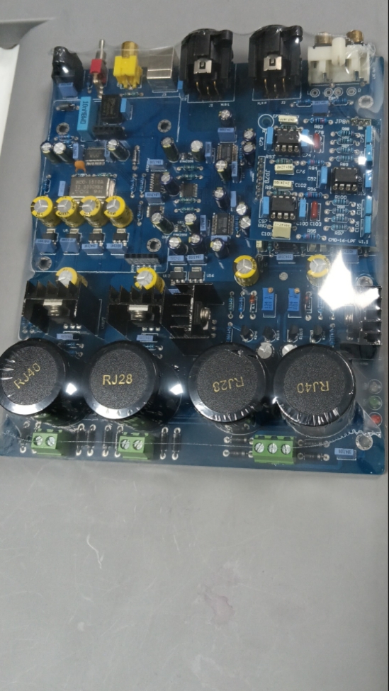 yj0092-dsd1796双芯片解码板子卡