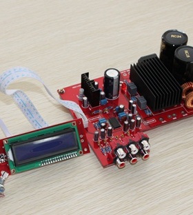 YJ00271-TDA8950 带液晶遥控 数字功放板