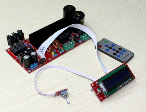 YJ00273-TDA8954+PGA2311 数字遥控功放板(210W+210W)