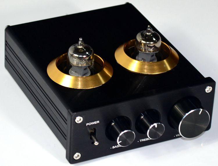 YJ-发烧级HIFI胆前级 6J1电子管高低音调节 4.2蓝牙机