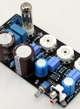 YJ0068-12AX7电子管前级(参考Maratz 7电路)（不含三个12AX7管）