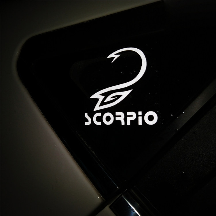 汽车贴纸 天蝎座 十二星座图腾 hf贴车身倒三角车窗 反光 车贴纸