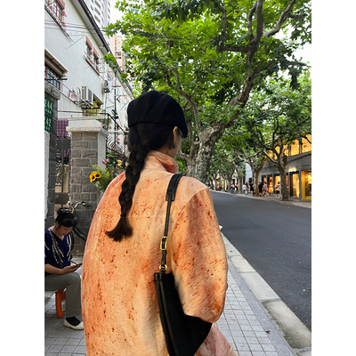 小众表妹艺术家衬衫设计师款