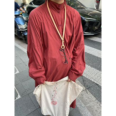 多种穿法小众表妹安可拉红新中式