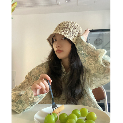 小众表妹翻领长袖复古