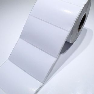 标签纸不干胶100X80X70X60X50X40X30X20铜板条码 铜版 纸碳带打印纸