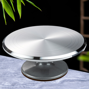 盆景工具树桩修剪转盘转台多肉旋转工作台手动盆栽摆件底座展示台