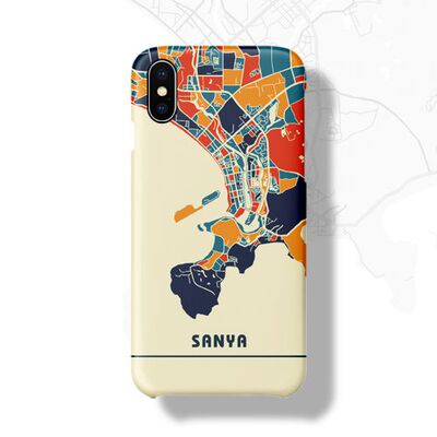 潮中国海南三亚艺术城市适用于iPhone11ProXsMax6SXR8Plus7手机壳