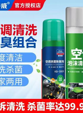 固特威汽车空调清洗剂免拆蒸发器管道车用除臭去异味车载杀菌除味
