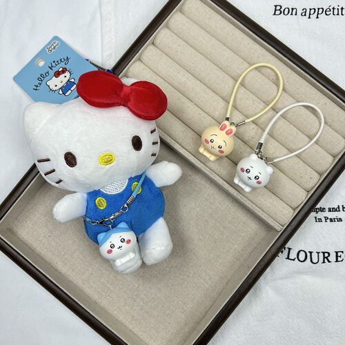 HelloKitty棉花娃娃公仔玩偶换装配件diy乌萨奇小八可爱小挎包