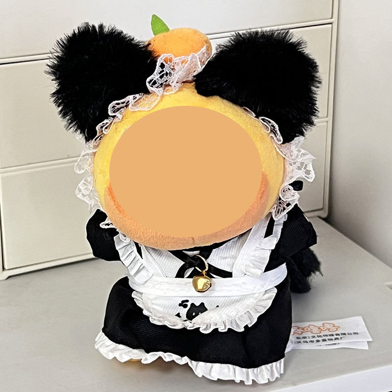 猫咪女仆10cm娃衣棉花娃娃换装衣服可爱超萌lulu娃衣10厘米