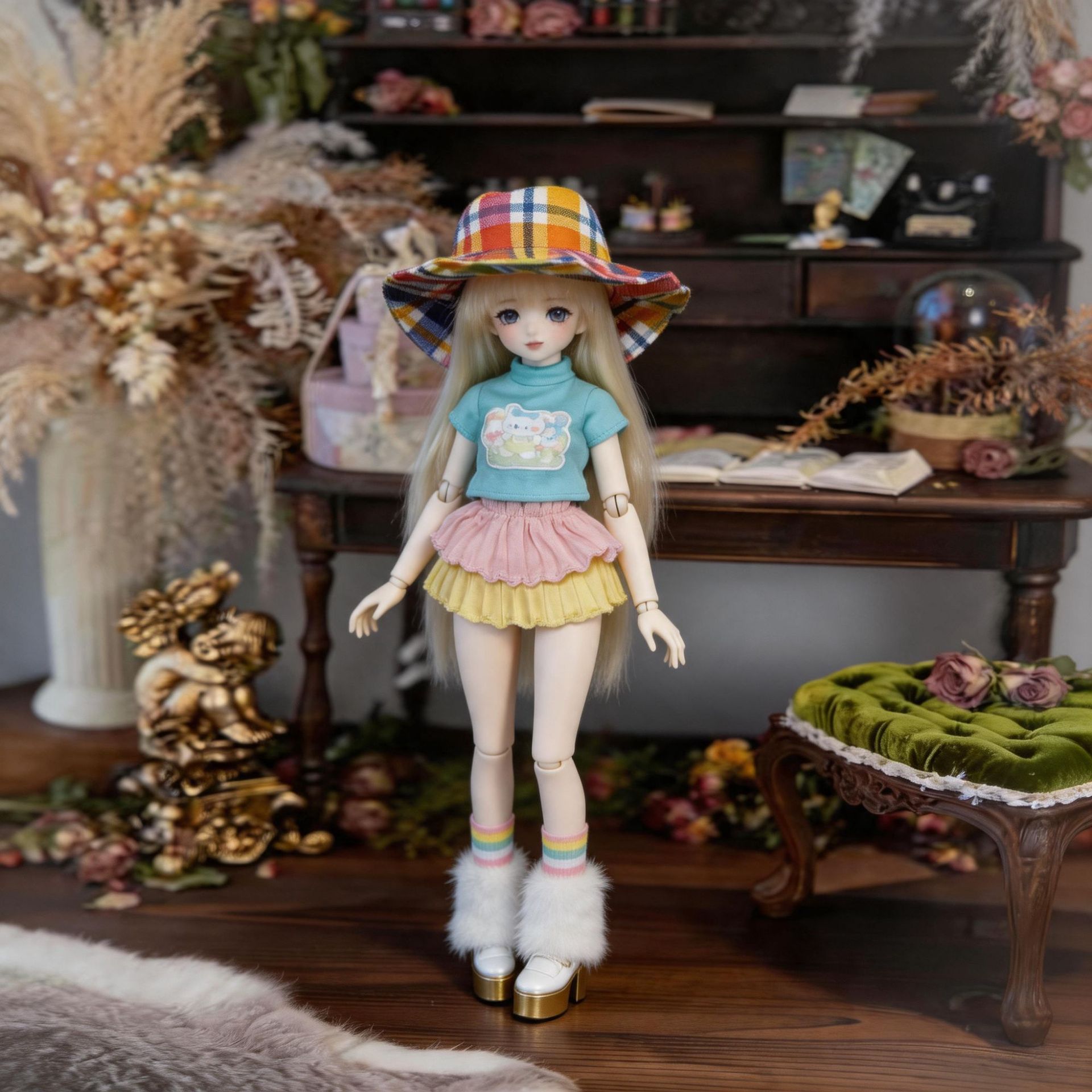 米甜四代特6Blythe小布娃衣OB22/OB24可穿小六azone无属性衣服萌