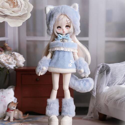 猫爪8分bjd12分OB11娃衣11-17厘米潘妮倪兔阿巳体ymy人偶衣服套
