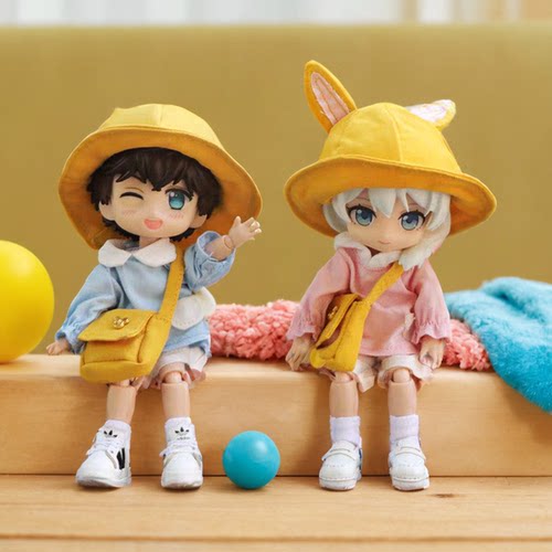 jk裙子幼稚园校服套装男娃服装BJD盲盒手办娃娃衣服现货ob11娃衣
