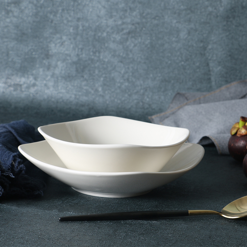 四方系列好看菜盘饭碗