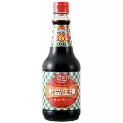 生抽酱油厨邦特级酿造