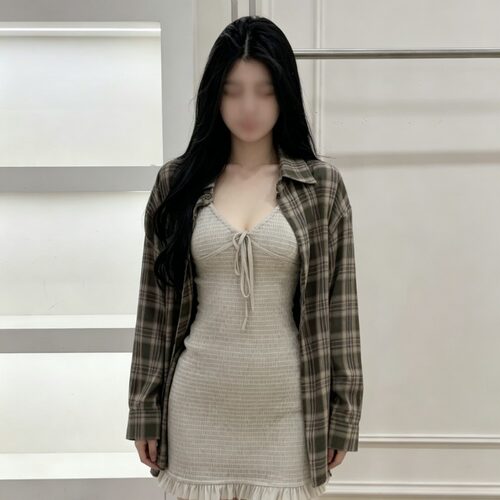 大码胖MM法式优雅风格纹衬衫搭配吊带裙女夏季巨好看纯欲修身套装