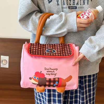 可爱饭盒袋2025新款保温大容量