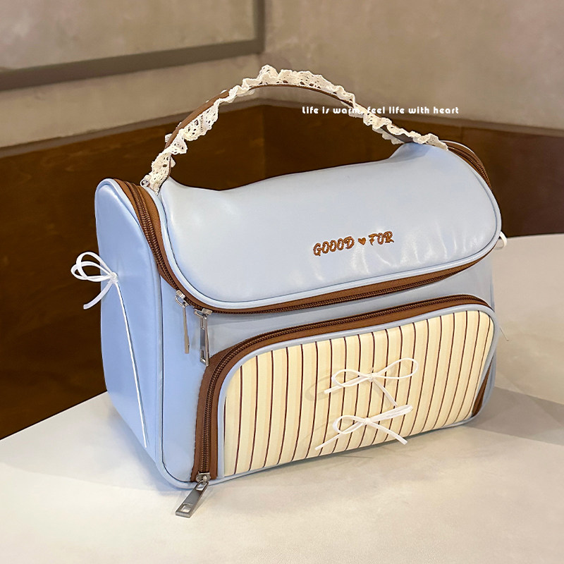 化妆包女大容量2025新款手提便携式化妆品护肤品杂物分区收纳包,收纳整理,化妆包,淘宝优惠券,粉丝福利购,淘宝优惠卷