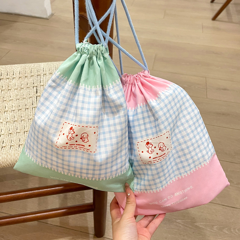 抽绳化妆包便携旅行迷你收纳袋