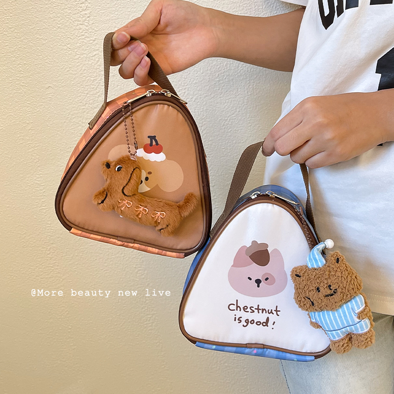 多巴胺手提餐包保温铝箔加厚小学生餐包