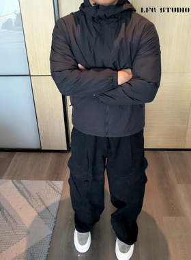 LFG Thinsulate®3M防泼水棉服25冬季新品保暖夹克连帽外套