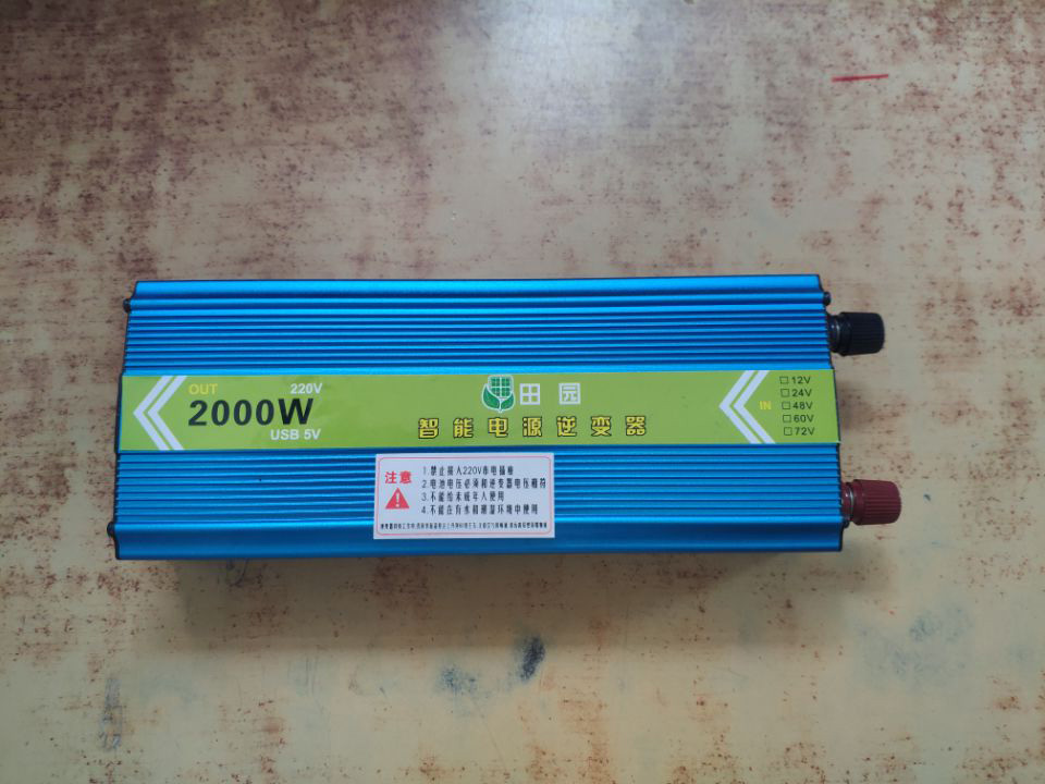 车载逆变12v转220v转换器48v转220v家用72v2000w60v1000w24v新i.