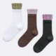 袜say 日系撞色条纹拼接堆堆袜春夏薄款 中筒袜亮光丝百搭袜子女