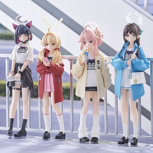 漫笙现货GSC POP UP PARADE蔚蓝档案杏山和纱栗村爱莉KV版手办