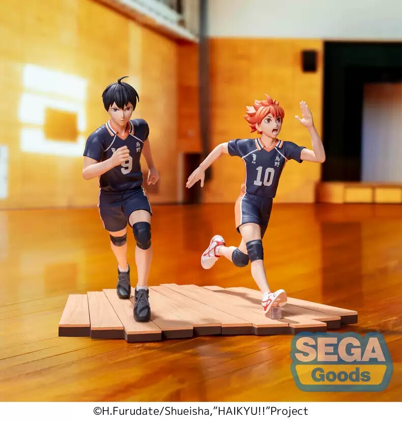 漫笙正版现货 SEGA 排球少年 Figure 影山飞雄 日向翔阳 手办景品
