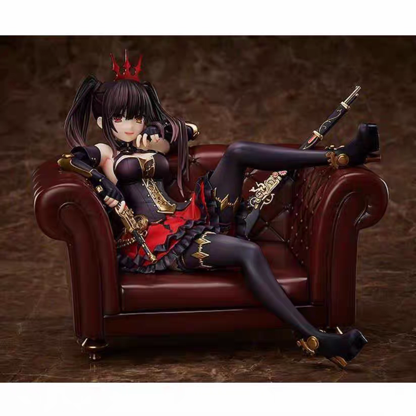 漫笙角川约会大作战DATE A LIVE 时崎狂三 女帝 1/7 PVC 手办模型